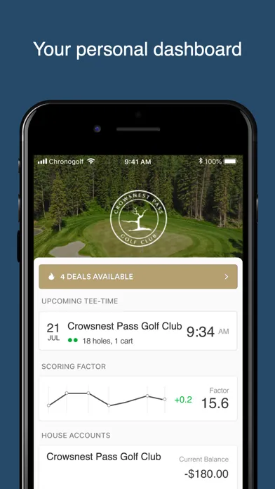 ภาพหน้าจอของ Crowsnest Pass Golf Club