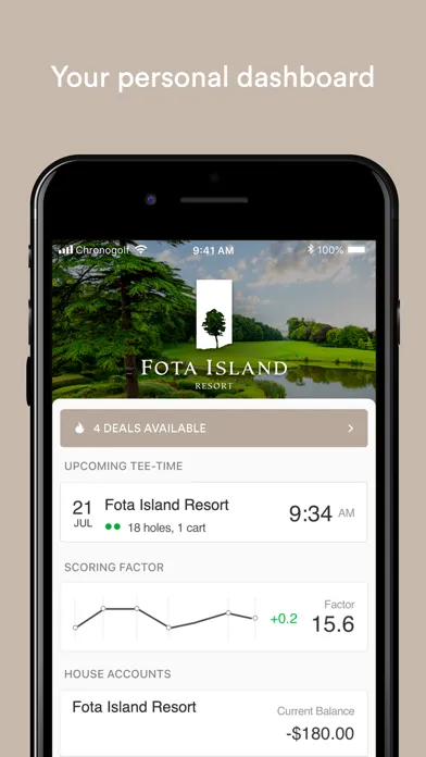 Capturas de tela do Fota Island Resort GC