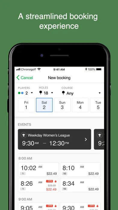 Golf MCG سکرین شاٹس