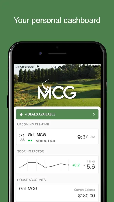 Golf MCG سکرین شاٹس