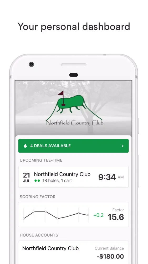 Captures d'écran de Northfield Country Club VT
