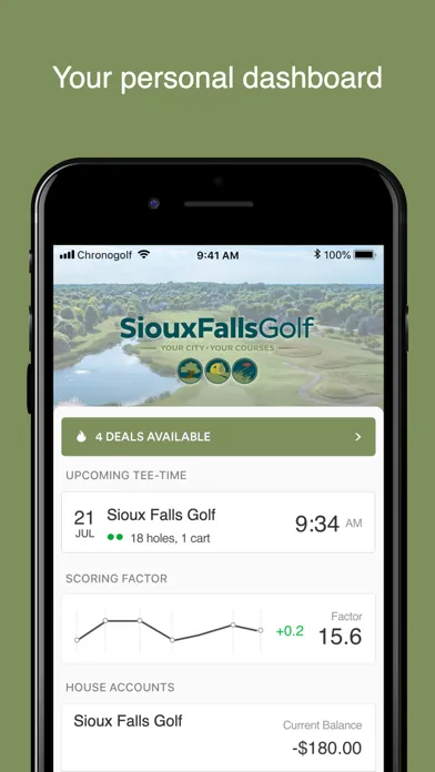 Captures d'écran de Sioux Falls Golf