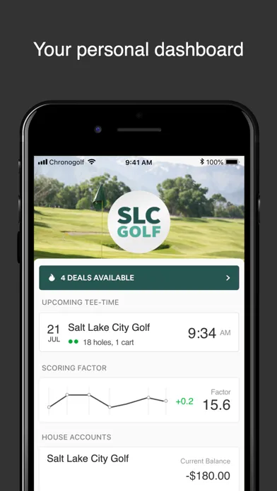 Captures d'écran de SLC Golf