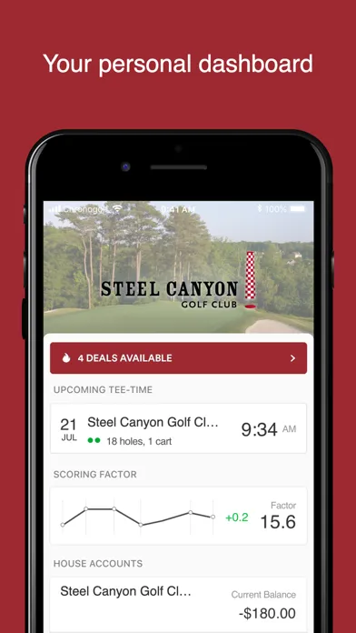 Captures d'écran de Steel Canyon Golf Club
