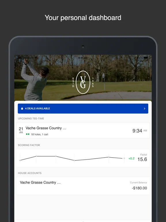 Captures d'écran de Vache Grasse Country Club iPad 