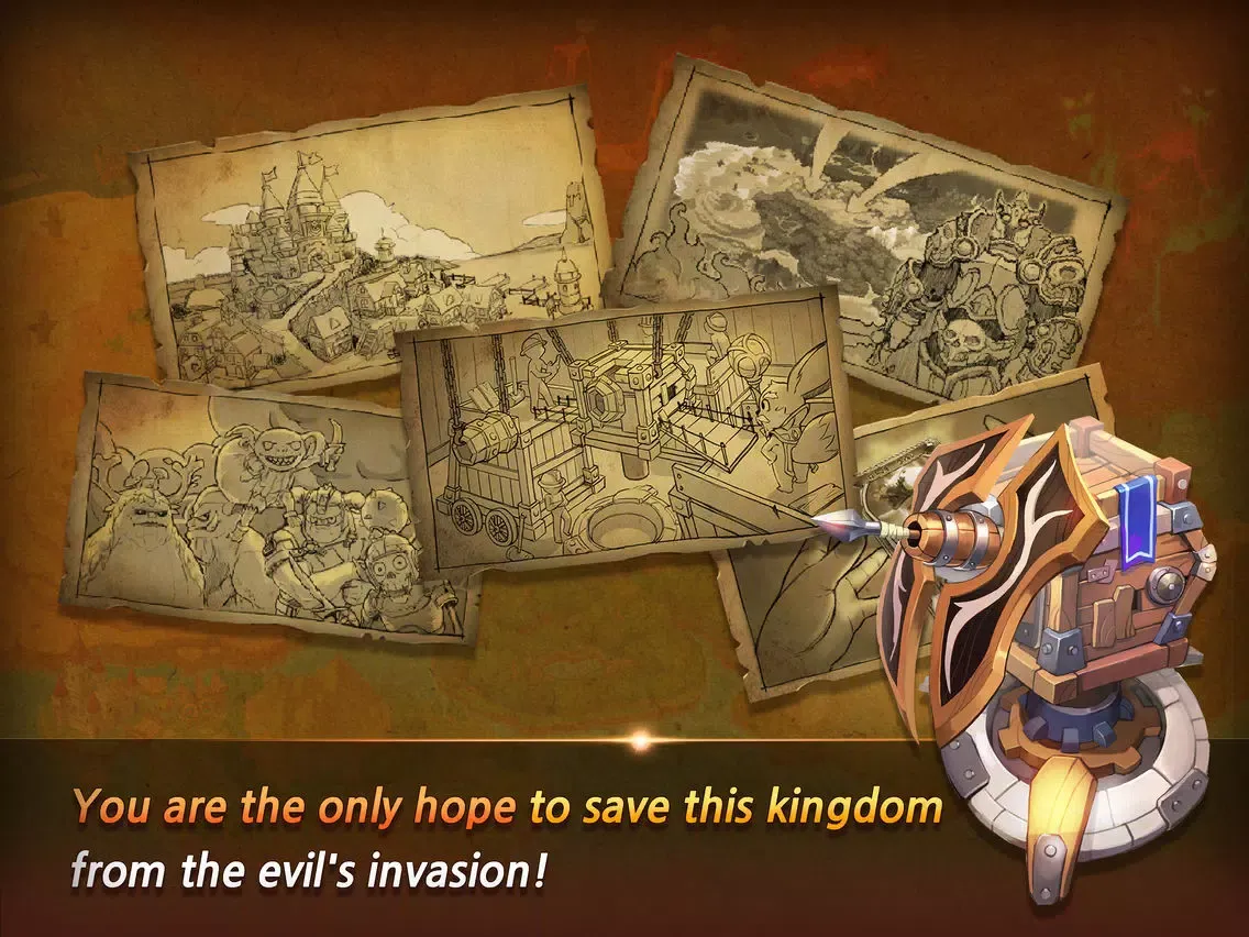 Captures d'écran de Rising Tower Defense iPad 