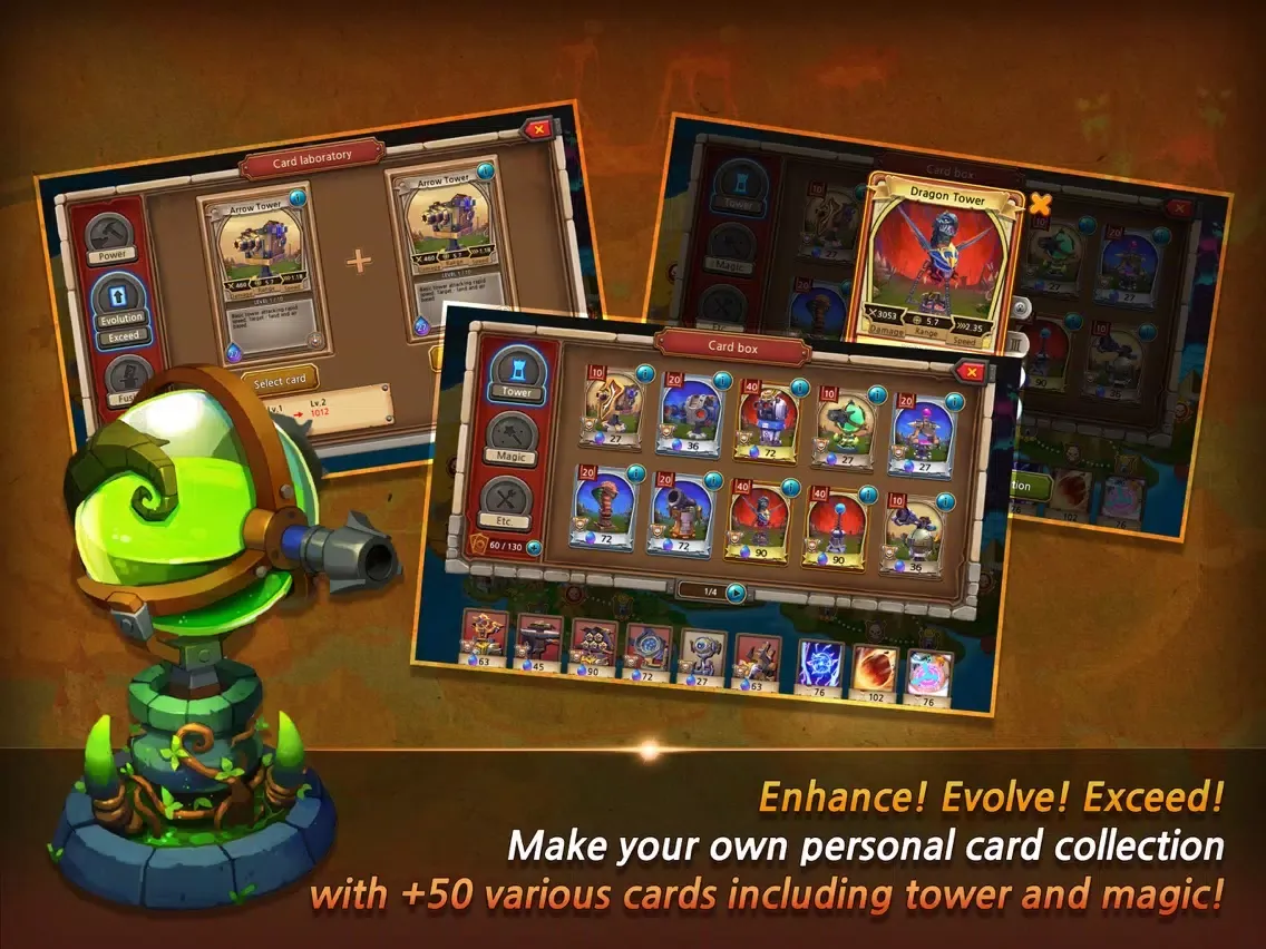 Captures d'écran de Rising Tower Defense iPad 