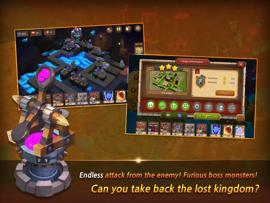 Captures d'écran de Rising Tower Defense iPad 