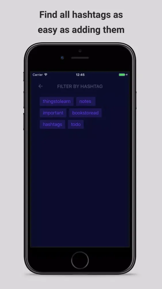 Ảnh chụp màn hình của Dot - Beautiful, simple and minimalistic notes app