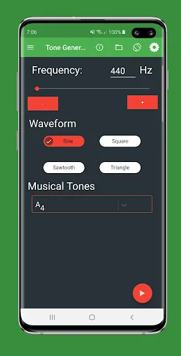 Tangkapan skrin Physics Toolbox Sensor Suite