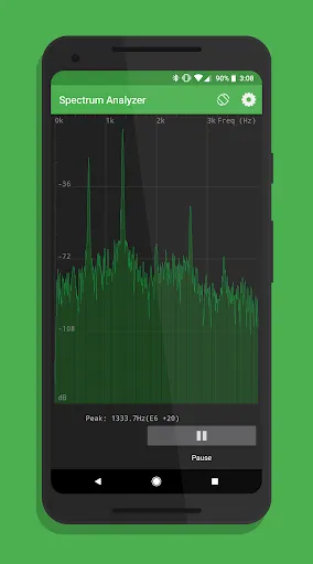 Tangkapan skrin Physics Toolbox Sensor Suite