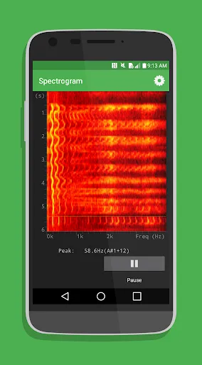 Tangkapan skrin Physics Toolbox Sensor Suite