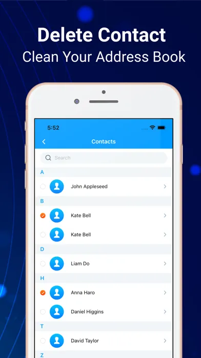 Cleaner: Delete Contact Groups Screenshots