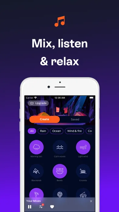 Zrzuty ekranu White Noise For Better Sleep !