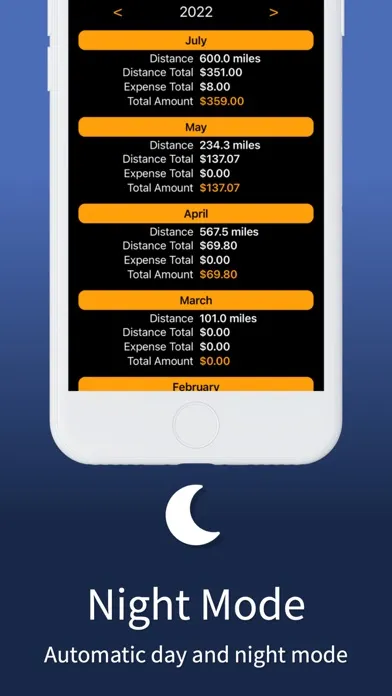 Mileage Tracker & Expense Log سکرین شاٹس