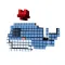 PixCube-3D Number color voxel