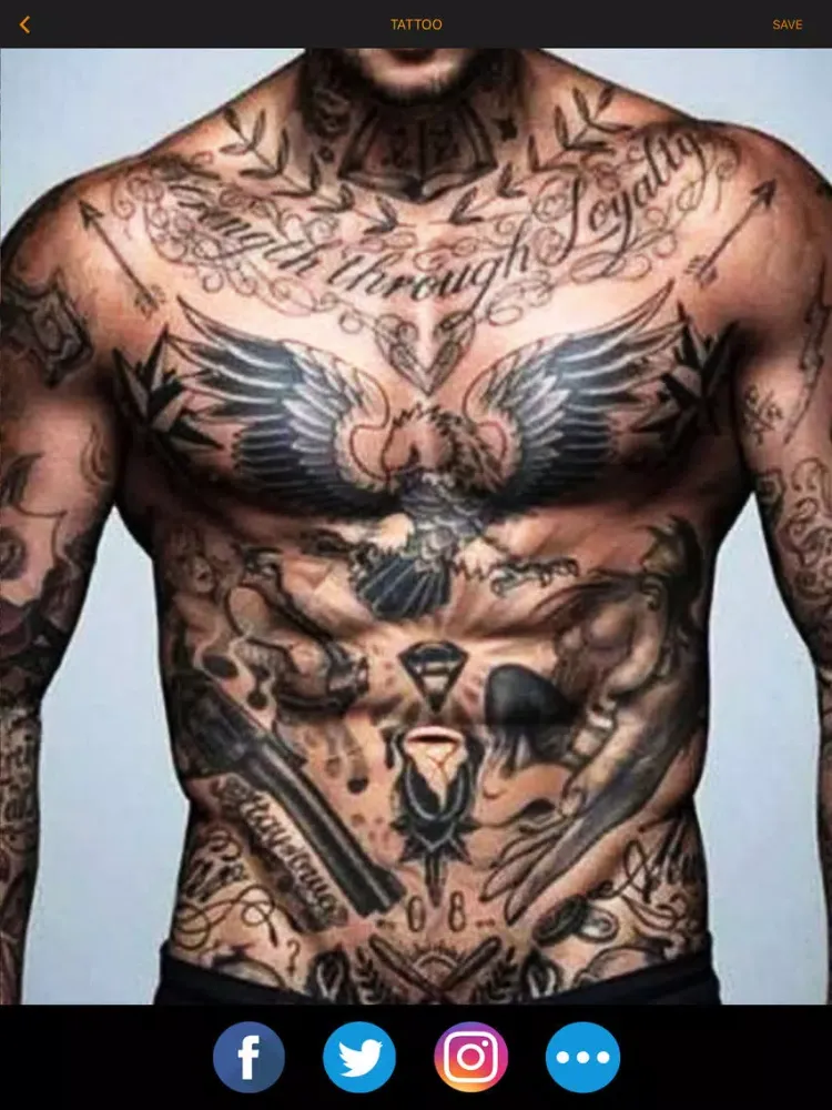 Zrzuty ekranu Virtual Tattoo Maker:Ink Art iPad 