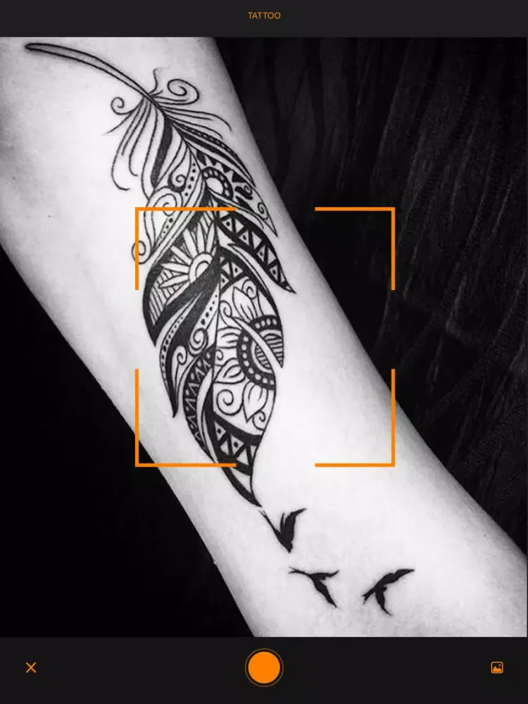 Zrzuty ekranu Virtual Tattoo Maker:Ink Art iPad 