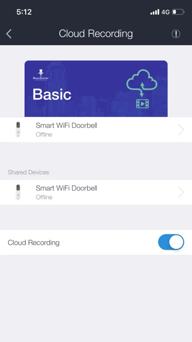 Captures d'écran de Smart WiFi Doorbell