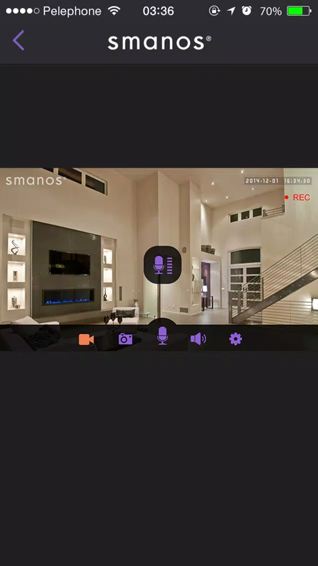 Ảnh chụp màn hình của IP3 Camera