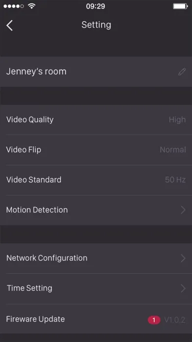 Ảnh chụp màn hình của IP116 Plus Camera