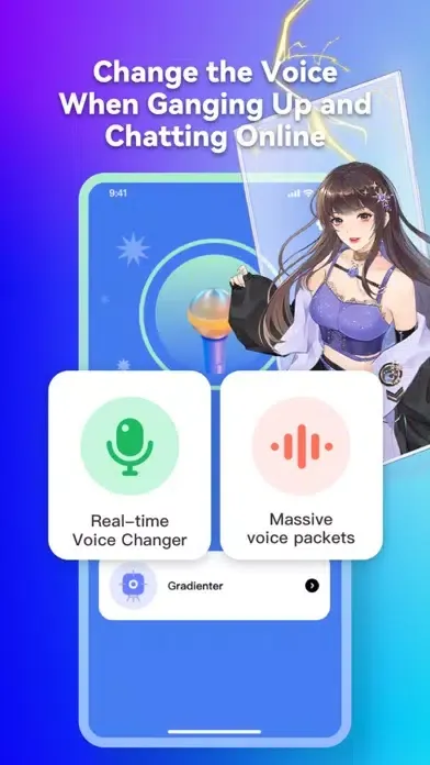Captures d'écran de Voice Changer App-Voice Effect