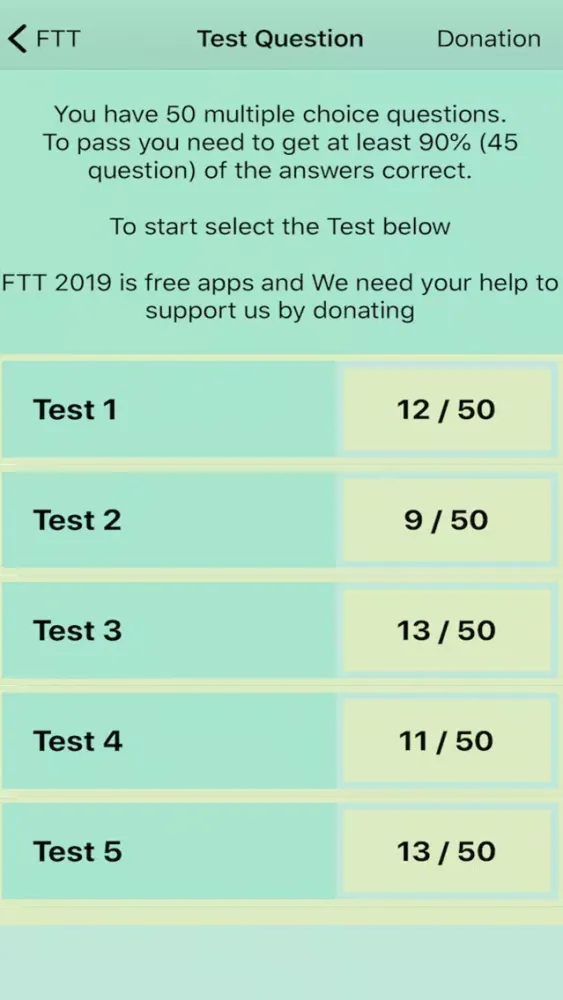 Tangkapan layar FTT 2019 (Ads Free)