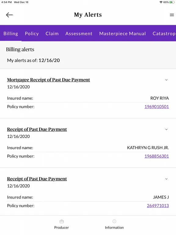 Chubb Agent Mobile iPad 应用截图