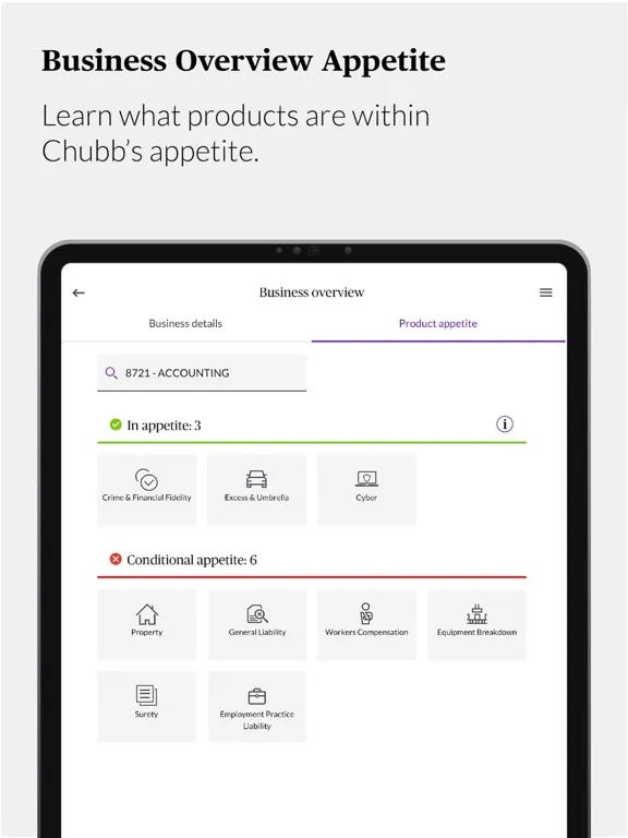 ภาพหน้าจอของ Chubb Xplore iPad 