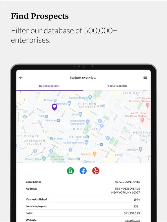 ภาพหน้าจอของ Chubb Xplore iPad 
