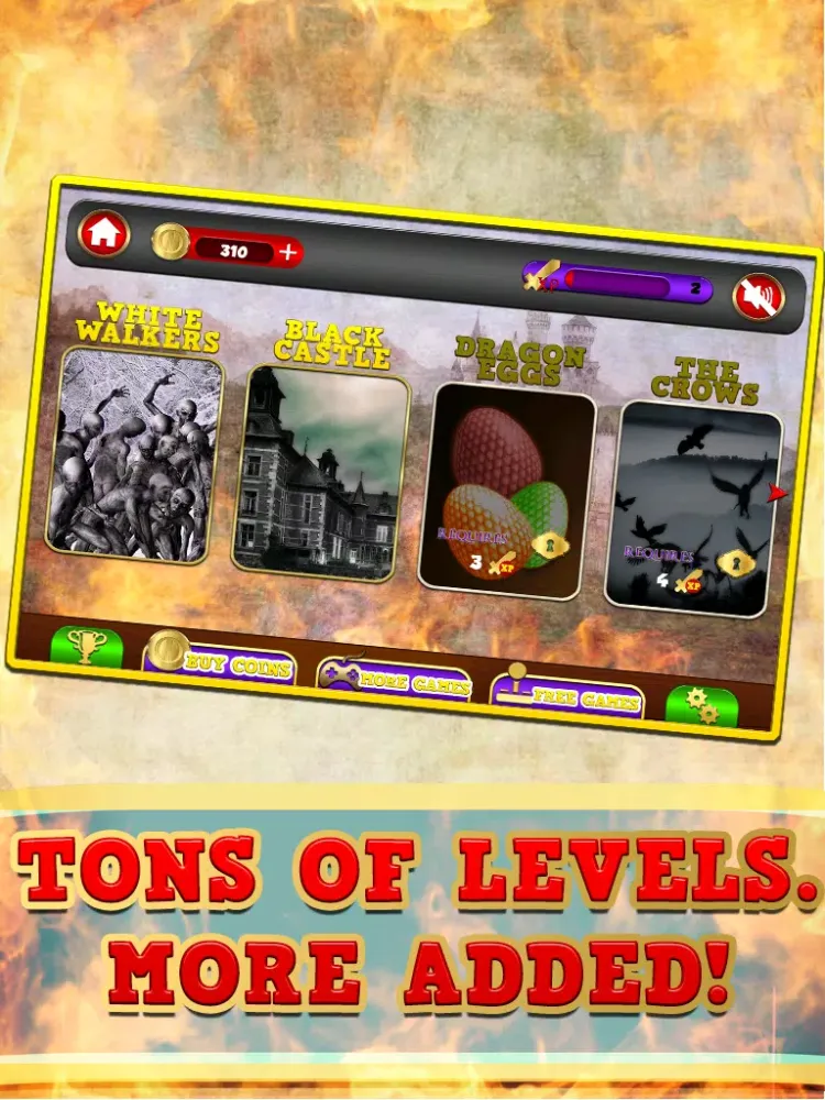 Bingo of Thrones 7 Kingdoms Board Game Free iPad 应用截图