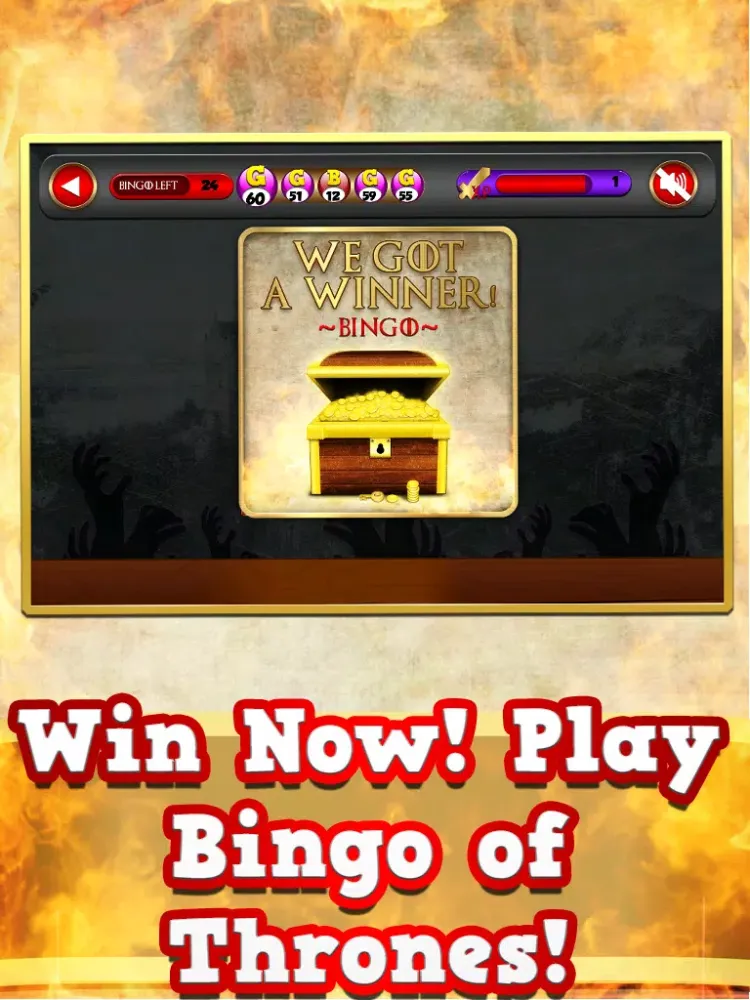 Bingo of Thrones 7 Kingdoms Board Game Free iPad 应用截图