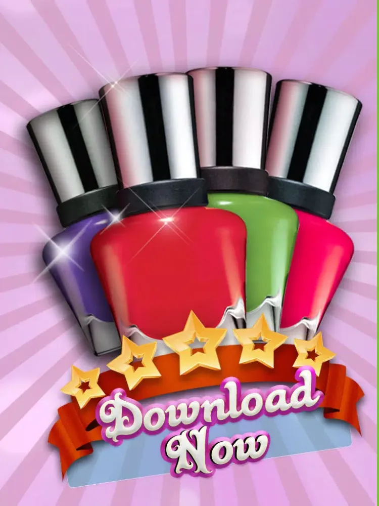 Adorable Princess Nail Salon - Free Makeover Game for Girls iPad  Screenshots