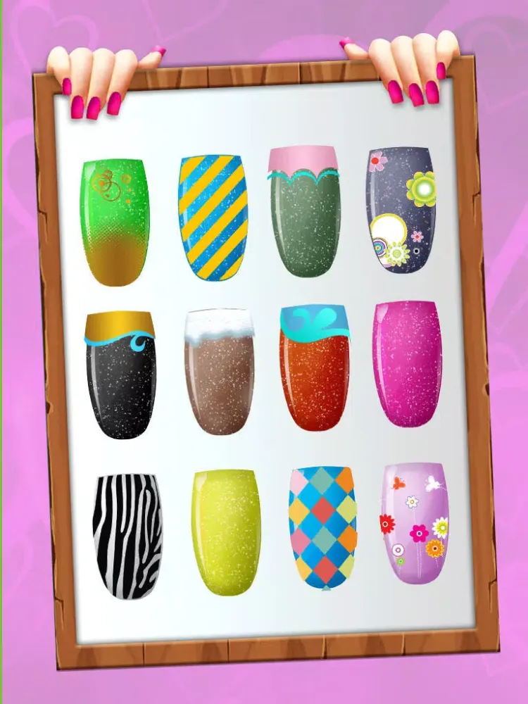 Adorable Princess Nail Salon - Free Makeover Game for Girls iPad  Screenshots