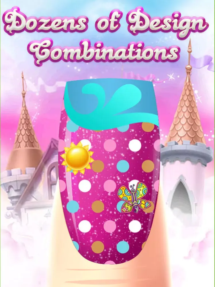 Adorable Princess Nail Salon - Free Makeover Game for Girls iPad  Screenshots