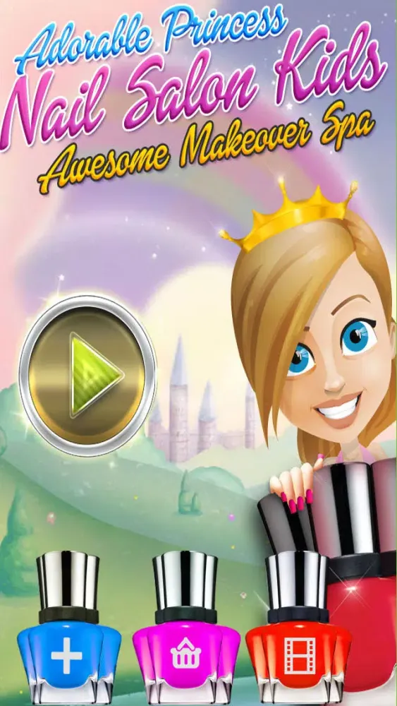 Adorable Princess Nail Salon - Free Makeover Game for Girls Screenshots