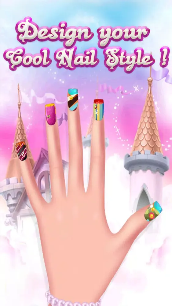 Adorable Princess Nail Salon - Free Makeover Game for Girls Screenshots