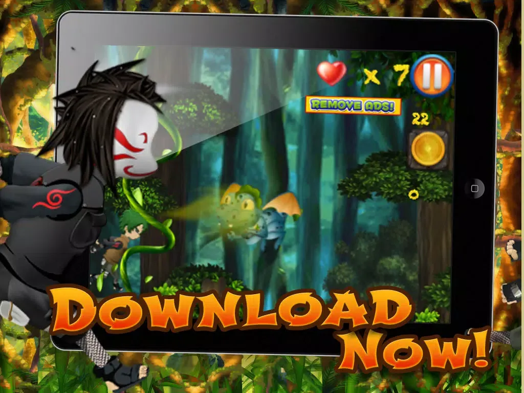 Age of the Silent Ninja Village iPad  سکرین شاٹس