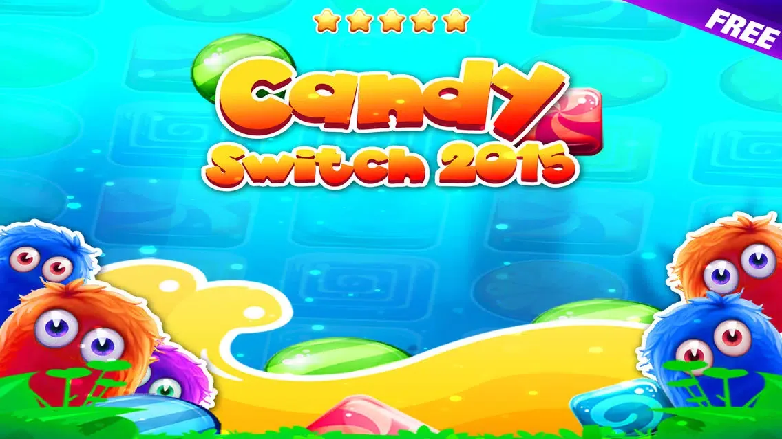 Tangkapan layar Candy S‘witch 2‘015 - sweetest star and match-3 angry juice heroes swap free