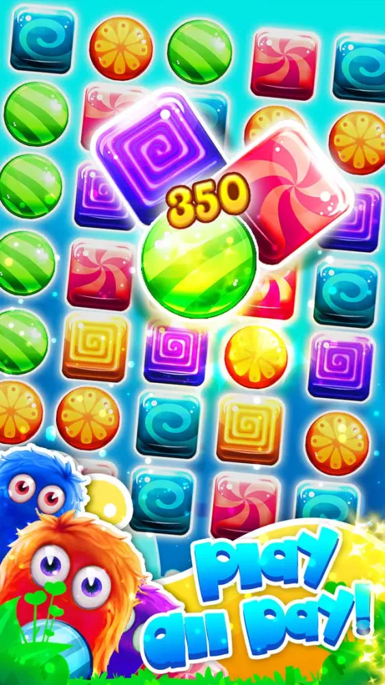 Tangkapan layar Candy S‘witch 2‘015 - sweetest star and match-3 angry juice heroes swap free