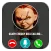 Scary Chucky Doll video call