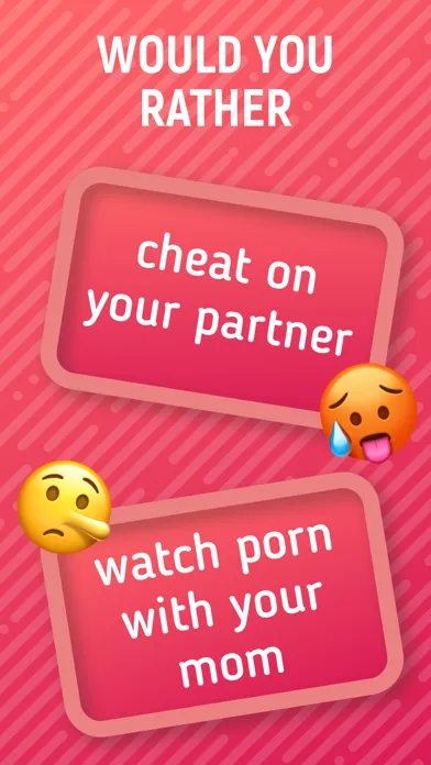 Would You Rather: Adult سکرین شاٹس