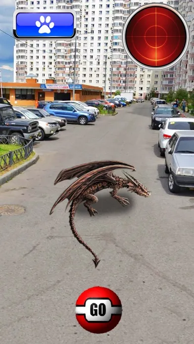 Captures d'écran de Pocket Dragons GO AR