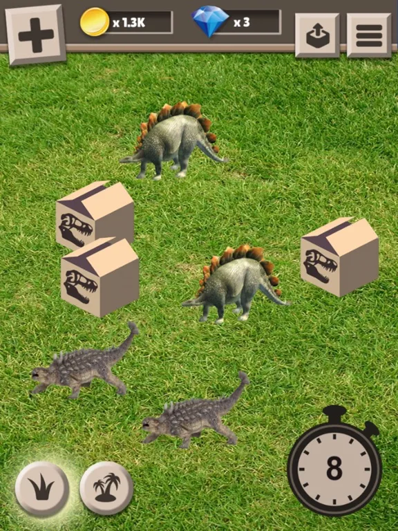 Unknown planet: Dino evolution iPad  Screenshots