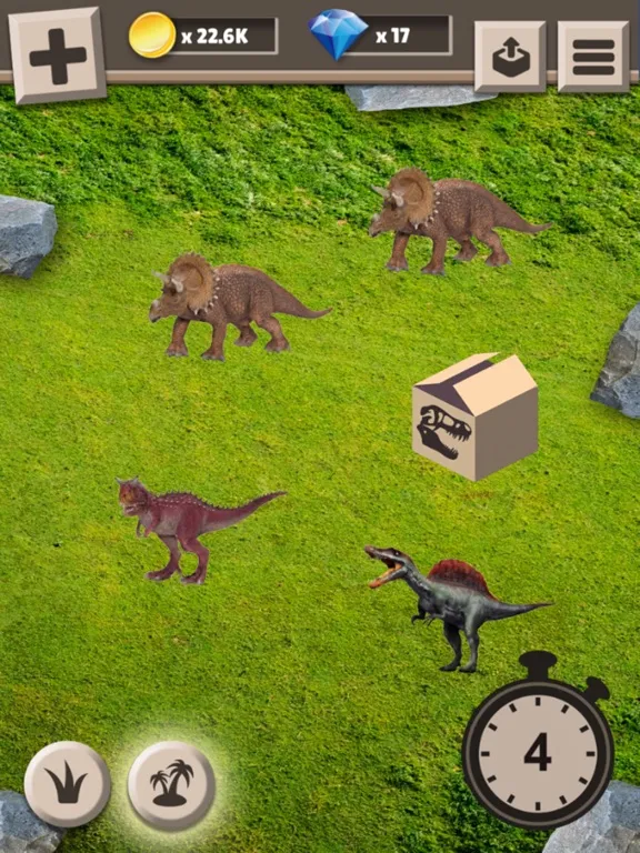 Unknown planet: Dino evolution iPad  Screenshots