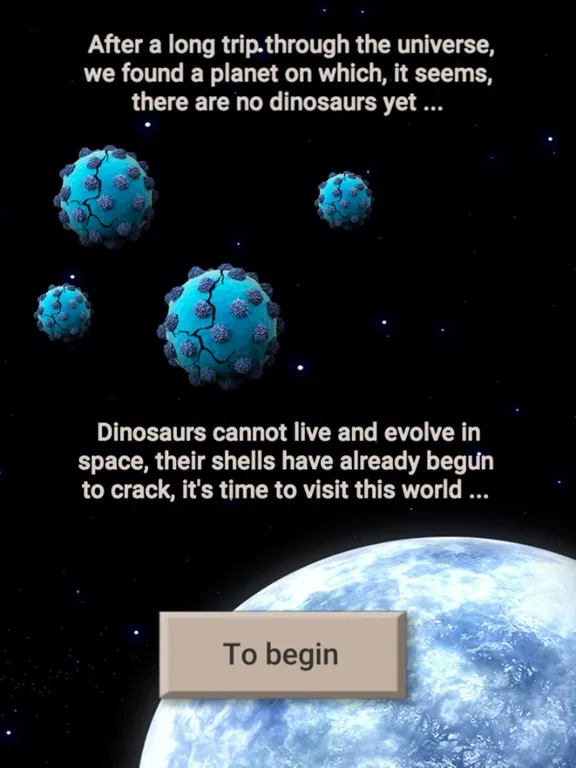 Unknown planet: Dino evolution iPad  Screenshots
