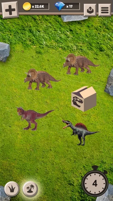 Unknown planet: Dino evolution Screenshots