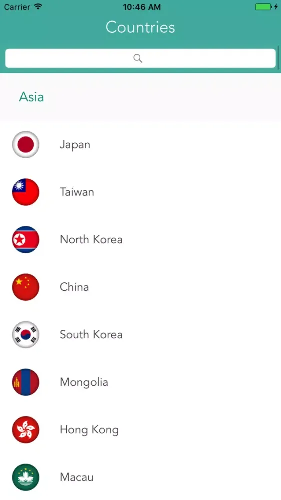 Capturas de tela do Know the Flag!