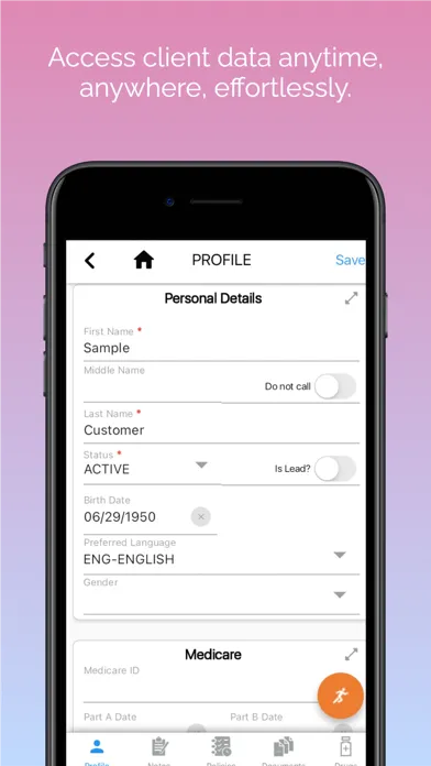 Capturas de tela do UnifiedChoice  Sales agent CRM