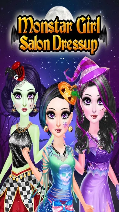 Monster Girls Makeup Dress Up स्क्रीनशॉट